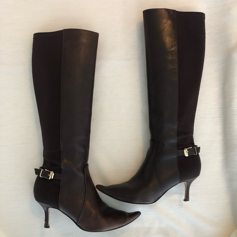 ‼️SOLD‼️ Ivanka Trump Izze Tall Dress Boot - Brown, 7.5